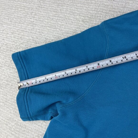 Nike Air Pivot Blue Short Sleeve Sweatshirt Hoodie Jacket L Tech Fleece (Read) - Picture 16 of 16